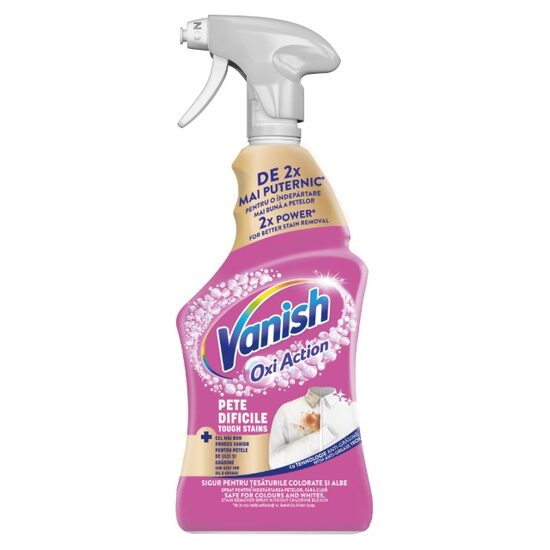 Vanish Solutie spray impotriva Petelor Oxi Action Gold, 454ml
