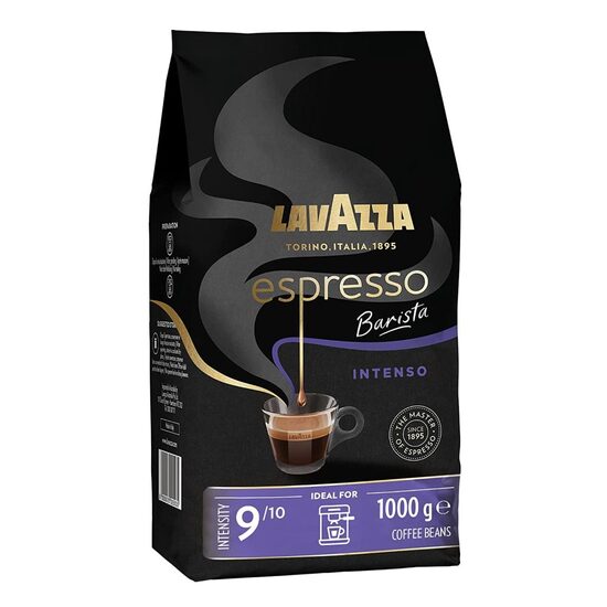 Lavazza Espresso Barista Intenso – Cafea boabe 1 kg | Gust intens și cremă catifelată