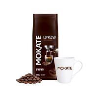 Cafea boabe Mokate Espresso 1kg – intensitate și aromă autentică