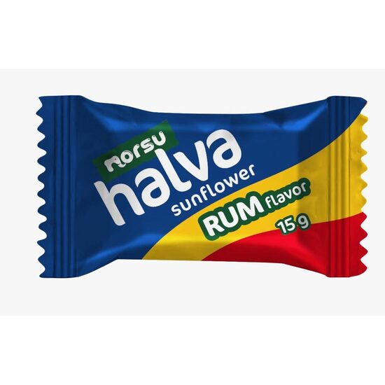 Halva de floarea-soarelui cu rom Norsu – 15g x 70 buc