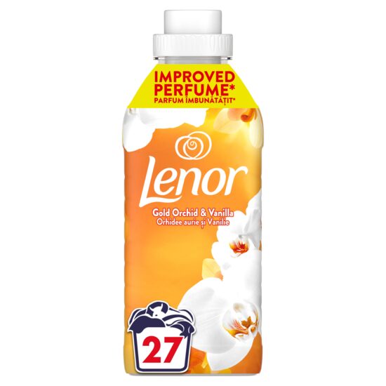 Balsam de rufe Lenor Gold Orchid Vanilla – 567 ml (27 spălări)