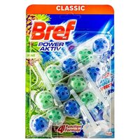 Odorizant toaleta Bref Power Aktiv Pine, 3x50 g 