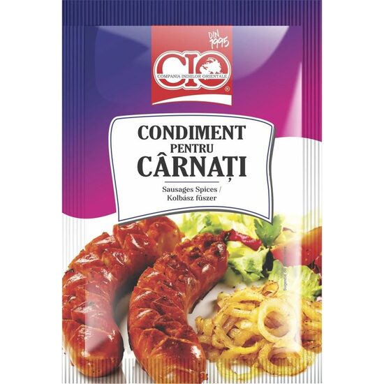 Mix condimente pentru cârnați CIO 20 g – amestec de mirodenii pentru preparate din carne și cârnați de casă.