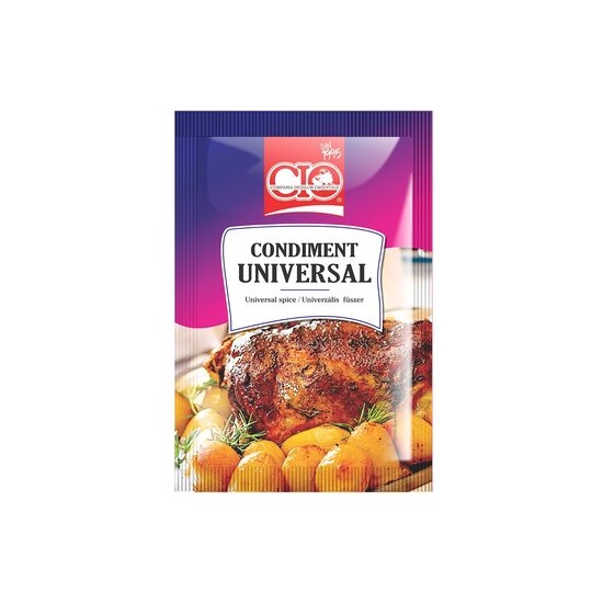 Mix condimente universal CIO 20 g – amestec echilibrat de condimente potrivit pentru orice fel de mâncare.