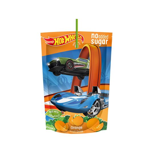 Suc delicios de portocale și mere Hot Wheels 200 ml