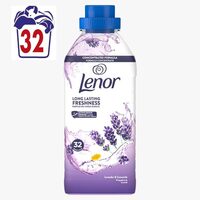 Balsam de rufe Lenor Lavanda & Musetel, 675 ml, 32 spalari