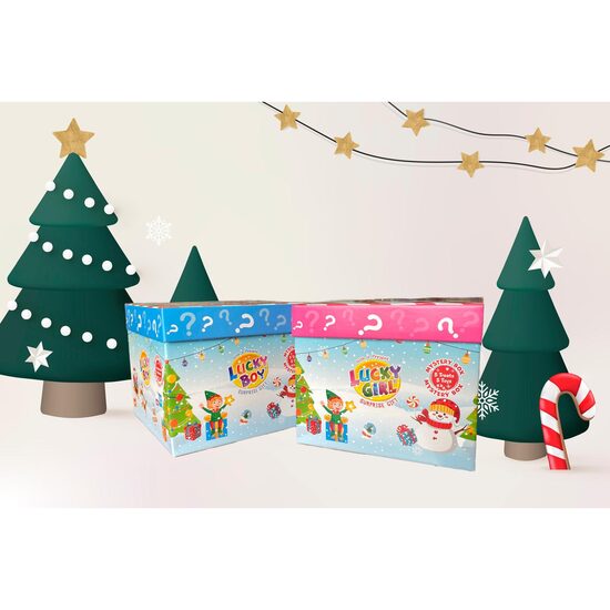 Lucky Surprise Gift Girl – Cadoul perfect plin de surprize dulci și jucării!