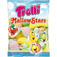 Trolli Mallow Stars 150 g – Marshmallow extra moi, fructe & dulceață