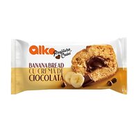 Alka prajitura casei cu piure de banane si crema de ciocolata 55g