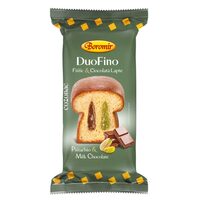 Cozonac DuoFino cu fistic, ciocolata și lapte 400g