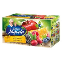 Ceai de fructe Grandma Jagoda, Multifruct, 20 pliculețe x 2 g