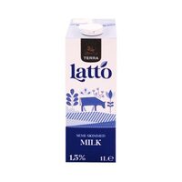 Lapte UHT 1.5% Grăsime TERRA LATTO 1L – Proaspăt și Nutritiv