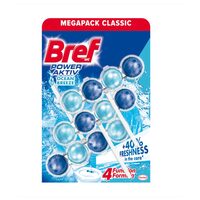 Odorizant Toaleta Bref Power Aktiv Ocean, 3X50 g