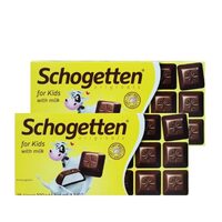 Promo 1+1 Gratuit - Ciocolata Schogetten, Cu lapte, pentru copii, 100g