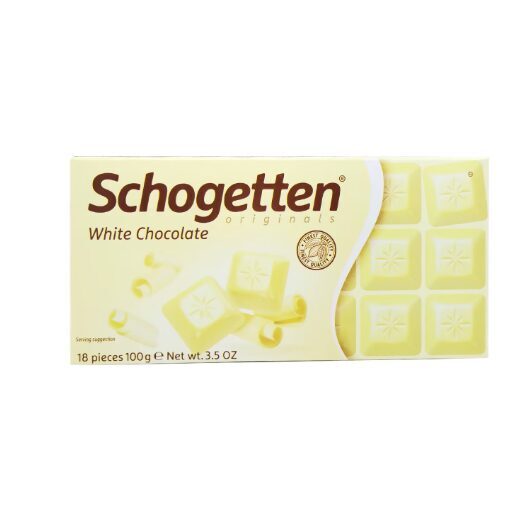 Promo 1+1 Gratuit - Tableta ciocolata alba Schogetten White, 100 g