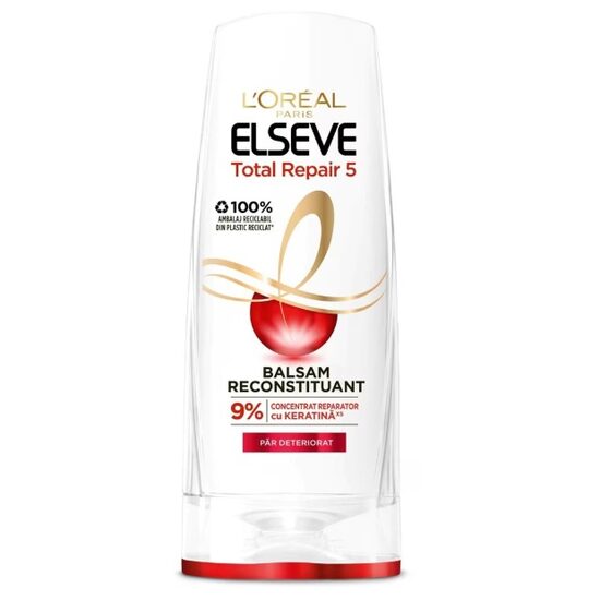 L’Oréal Paris Elseve Balsam Repair, Reparare Păr Deteriorat, 250 ml