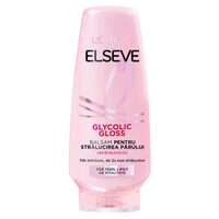 L’Oréal Paris Elseve Balsam Glycolic Gloss, Strălucire Tip Oglindă, 200 ml