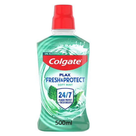 Apa de gura Colgate Plax Soft Mint, 500 ml