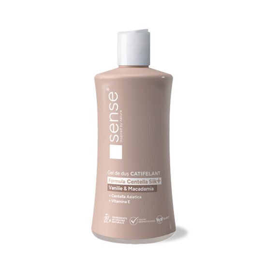 SENSE Gel de Duș 330 ml – Vanilie & Macadamia | Prospețime și Piele Catifelată