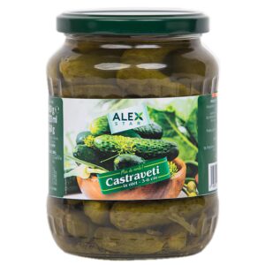  Alex Star Castraveți în oțet 3-6 cm / CORNISON 720 ml 680 g