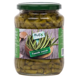 AlexStar Fasole verde păstăi conservă, 680 g