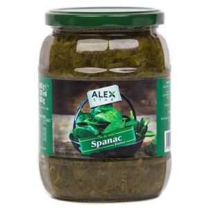 AlexStar Spanac frunze conservă, 680 g