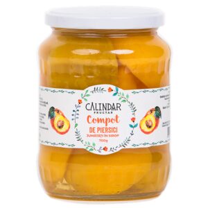 AlexStar Compot piersici jumătăți decojite, 700 g