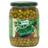 AlexStar Mazăre verde de grădină conservă, 680 g