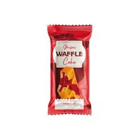 Mosaic Waffle Cake cu sos de căpșuni – prăjitură waffle delicată 45 g