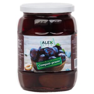 AlexStar Compot prune natural, 680 g