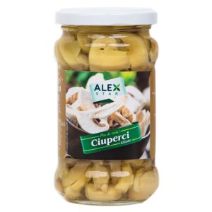 AlexStar Ciuperci tăiate conservă, 280 g