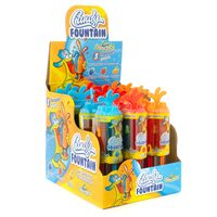 Funny Candy Fountain cu 3 jeleuri de fructe, Set 12 bucăți x 51g