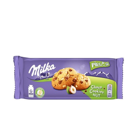 Biscuiti cu ciocolata - Milka biscuiti Cookies Nuts 135G