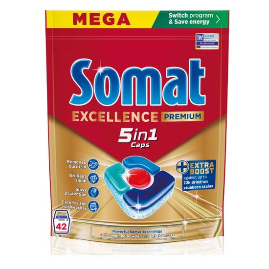 Somat Tablete 5in1 42 Spălări, Mașină Vase