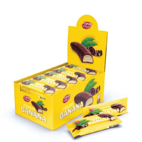 Prajitura Krem Banana Candy Rush, 20g x 30 buc.
