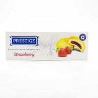 Biscuiți Prestige cu jeleu de capsuni, 134g