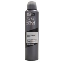 Deodorant spray Dove Men+Care Invisible Dry, 250 ml