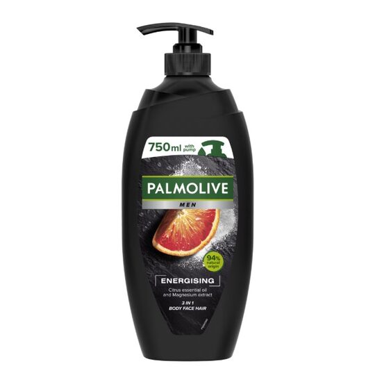 Gel de dus energizant pentru barbati, Palmolive, 750 ml