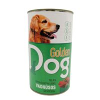 Hrana umeda pentru caine, Golden Dog, cu vanat, 1240 g