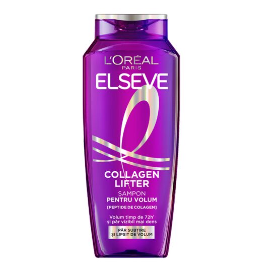 Sampon L'Oreal Paris Elseve Collagen Lifter pentru volum, contine Peptide de Colagen, pana la 72H volum, 400 ml