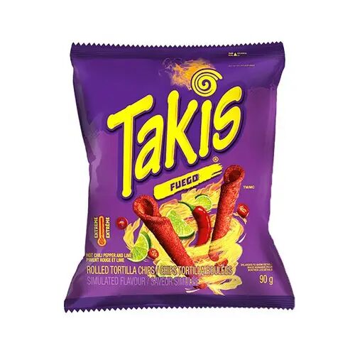 Takis Fuego 90g – Chipsuri Tortilla Ultra Picante cu Chili și Lime