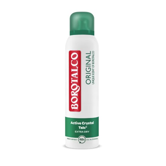 Deodorant Spray Borotalco Original 150ml – Protecție 48h & Prospețime
