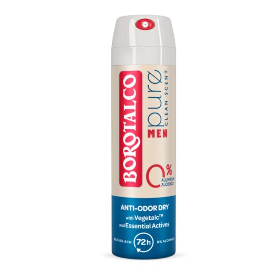 Deodorant Spray Bărbați Borotalco Deo Pure 150ml – Control Transpirație