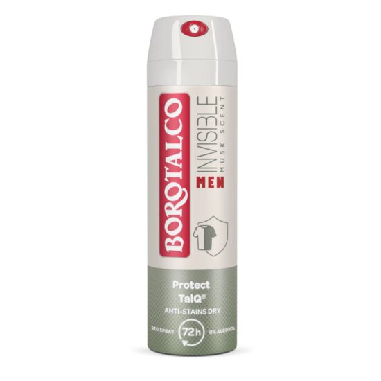 Deodorant Spray Bărbați Borotalco Invisible 150ml