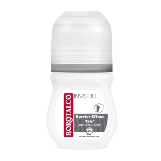 Deodorant Roll-On Borotalco Invisible Grey 50ml