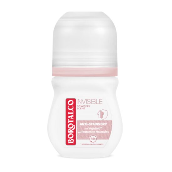 Deodorant Roll-On Borotalco Invisible Pink 50ml