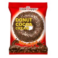 Little Happy Donut cu umplutură de ciocolată, 60 g – gogoașă pufoasă și delicioasă