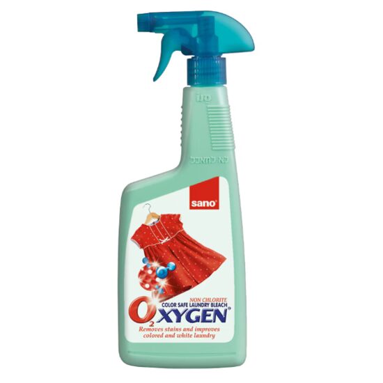 Solutie pentru indepartarea petelor Sano Oxygen Trigger, 750ml – Soluție Spray pentru Curățare Rapidă