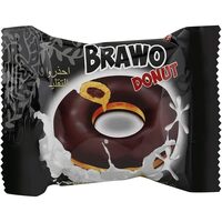 Brawo Donut - gogoasa cu  crema de lapte si glazura de cacao 40 g