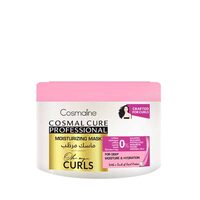 Mască hidratantă pentru păr creț Cosmaline Cosmal Cure Oh My Curls 450ml – cu unt de shea, ulei de migdale și argan